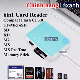 Pisen | đầu đọc thẻ nhớ cf cfast ​​sd tf microsd xd ms m2 memory stick duo pro compact flash disk