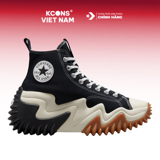 Converse Run Star Motion Black High | Giày Thể Thao Đế Cao 171545C
