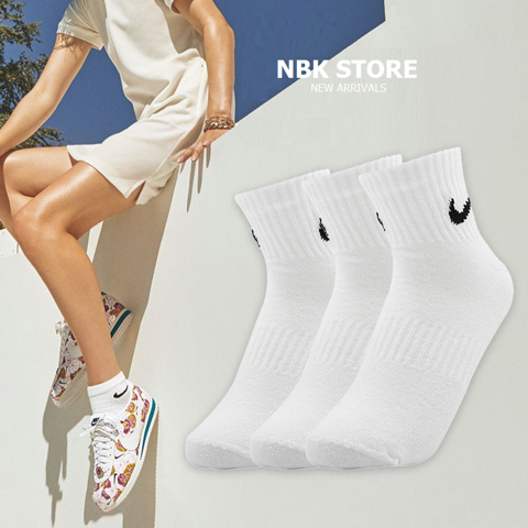 3 Đôi Tất Vớ Thể Thao Cổ Lửng Chất Vải Cotton Thoáng Mát Khử Mùi N Everyday - NBK Store