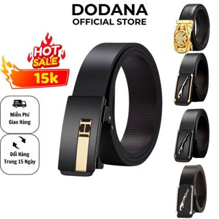 Thắt Lưng Nam Khóa Tự Động Cao Cấp Mặt Báo Chính Hãng , Dây Nịt Nam Phong Cách Hàn Quốc DODANA