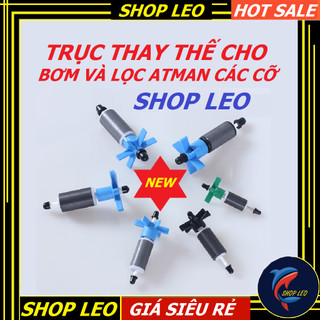 Trục thay thế cho bơm và lọc atman df500, df700, df1000 & df1300,bơm atman- cánh quạt thay thế lọc và bơm atman-shopleo