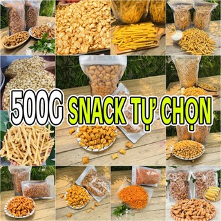  500G Snack - Bim Bim Tự Chọn Các Loại Siêu Tiện Lợi  Cập Nhật 24 7  - Đồ Ăn Vặt HULA FOOD 