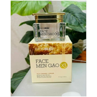  KEM FACE MEN GẠO 20g X3 tặng Mặt Nạ 