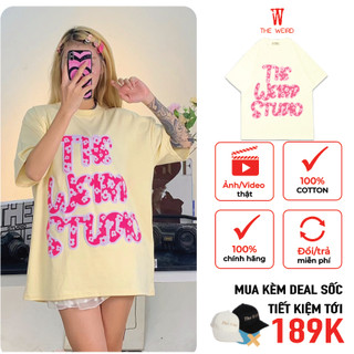 LOCAL BRAND Áo thun The Weird Phong Cách Unisex Form Rộng ATK977