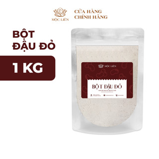 Bột đậu đỏ 1KG nguyên chất đắp mặt trắng da, tẩy TBC giảm tàn nhan - MỘC LIÊN