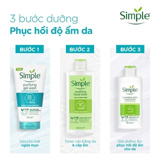 Combo Simple Chăm Sóc Làn Da Dầu Mụn