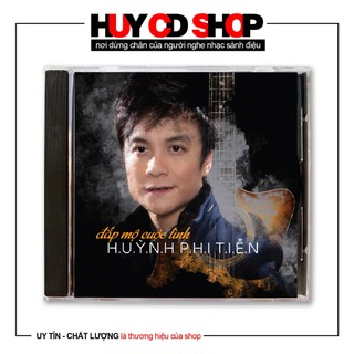 Đĩa cd huỳnh phi tiễn đắp mộ cuộc tình nhạc vàng trữ tình bolero đĩa lòng trắng huy cd shop