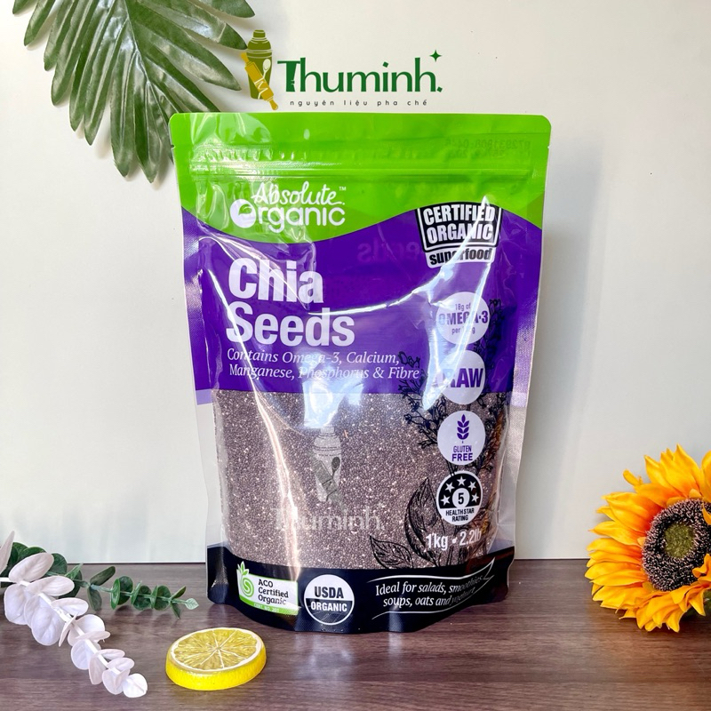 Hạt Chia Úc Absolute Organic- 1Kg