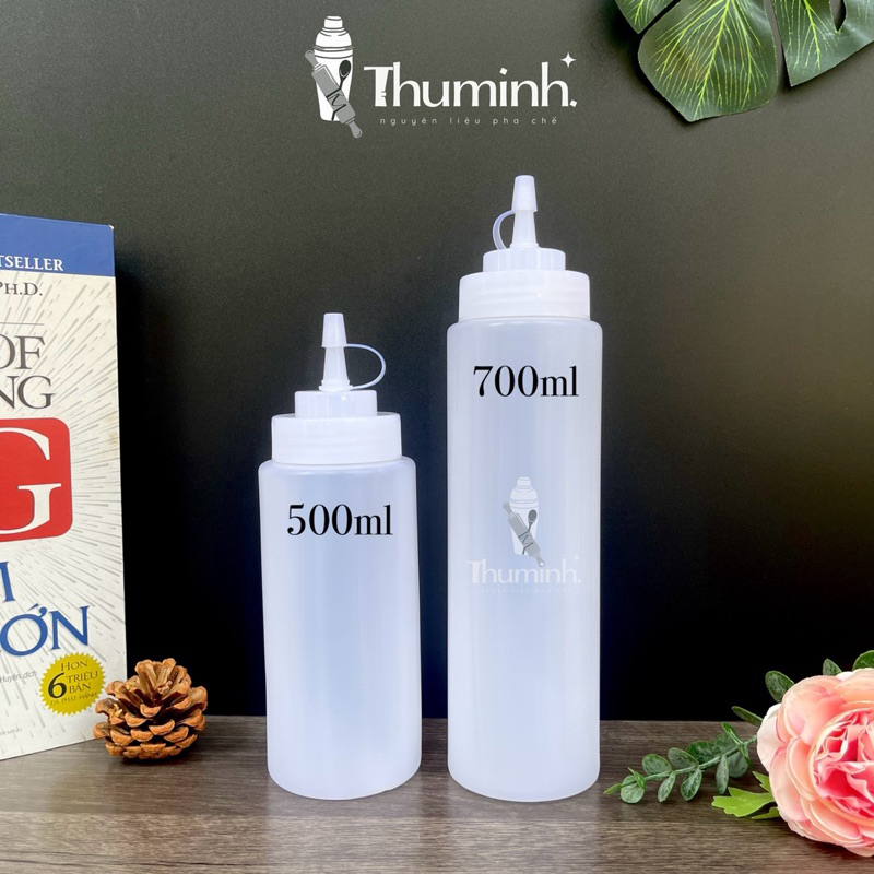 Bình Đựng Tương Ớt Tương Cà 500ml/ 700ml
