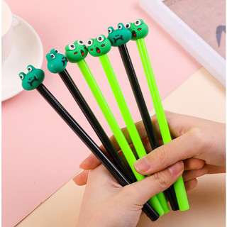 B162 bút ếch bút  bút hoạt hình bút dễ thương bút kute viết gel