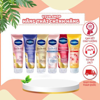 Sữa Dưỡng Thể Vaseline 10X Healthy Bright Gluta-HYA, Serum Lotion Dưỡng Ẩm Trắng Sáng Chống Nắng Mờ Thâm Phục Hồi 300ml