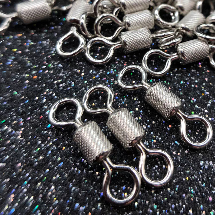 Khóa số 8 săn hàng cao cấp Auho, Chống Xoắn Hiệu Quả, Mani săn hàng cao cấp - Long Fishing