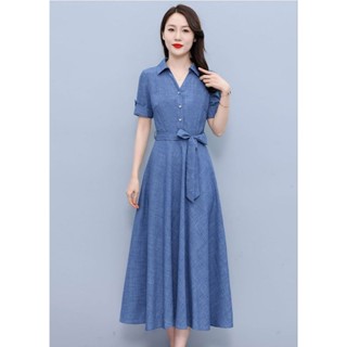 Váy dài nữ trung niên sang trọng tôn dáng cao cấp nana