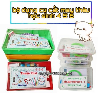 Bộ Dụng Cụ Cắt May Thêu Dành Cho Học Sinh 4 5 6(Gồm 2 LOẠI)