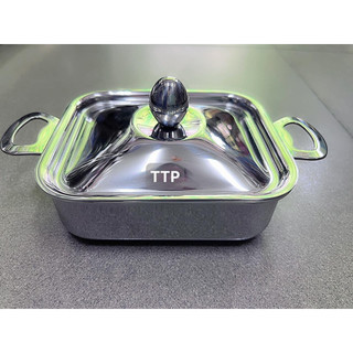 Nồi Vuông / Khay Đựng Mini Inox 316