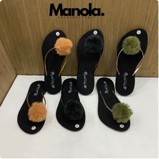  Dép kẹp nữ quai mảnh dép xỏ ngón nữ đính lông siêu dễ thương đủ size 