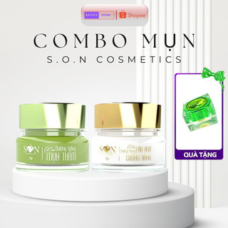 Combo kem face son mụn cô tiên 10g