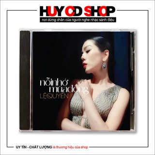 Đĩa cd lệ quyên nỗi nhớ mùa đông nhạc trẻ trữ tình acoustic đĩa lòng trắng huy cd shop