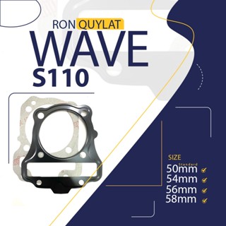 Full Bộ Ron Lòng Wave S110 zin 50 53 54 55 56 58 mm - Ron Quy lát thiết Wave S110 A110 Alpha 110 RSX110