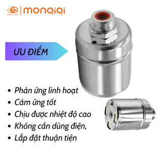 Phao Nước Chống Tràn Tự Động, Van Cơ Nước Mini Tự Ngắt Khi Đầy, Điều Chỉnh Mực Nước, Chất Liệu Inox 304 Bền Đẹp Không Gỉ
