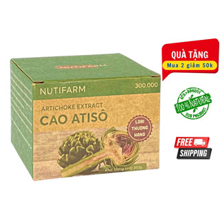 Cao atiso đà lạt, (actiso) NutiFarm, 350gr loại 1 chiết xuất từ 95% bông atiso