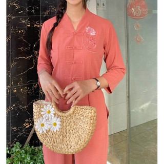 Đồ Lam Đi Chùa # Bà Lai Đũi Nhẫn