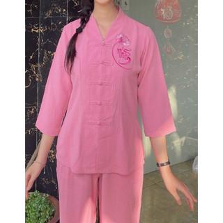 Đồ Lam Đi Chùa # Bà Lai Đũi Nhẫn