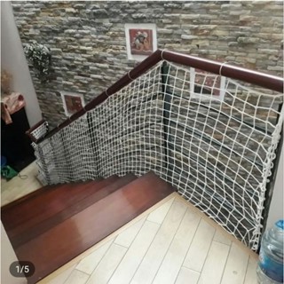  * lưới chắn cầu thang cho bé ,cao 80cm dài  5m,10m 15m ,20m ... 