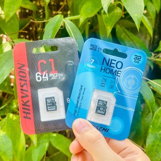 Thẻ nhớ 64gb/32gb hikvision chuyên dụng cho camera, điện thoại, camera hành trình chính hãng