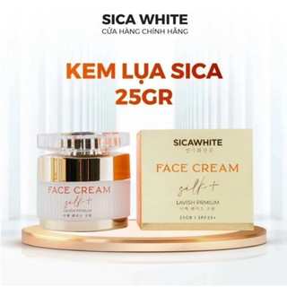 Kem lụa sica white 25g tặng mặt nạ