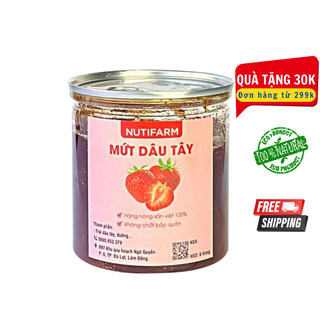 Mứt dâu tây đà lạt 500gr NutiFarm