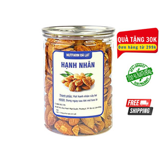 Hạnh nhân rang bơ vỏ mỏng 300gr NutiFarm loại 1 nhập khẩu thơm ngon hảo hạng