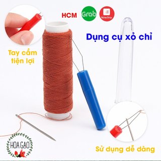 Xỏ chỉ, phụ liệu may mặc HOA GẠO GXC1 giúp xỏ kim chỉ  nhanh và dễ dàng hơn, làm treo nôi giá rẻ freeship 50k