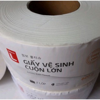 Giấy cuộn vệ sinh choice l cuộn lớn 600g