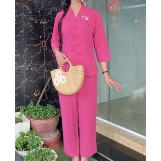 Đồ Lam Đi Chùa # Bà Lai Đũi Nhẫn