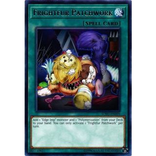 Lá bài thẻ bài Yugioh Frightfur Patchwork – Rare - Tặng bọc bài nhựa bảo quản