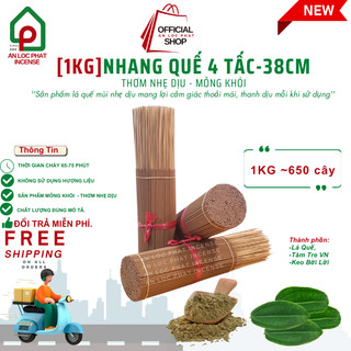 Nhang quế 4 tấc thơm nhẹ dịu, ít khói - an lộc phát