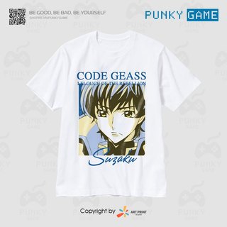 Áo thun Code Geass: Lelouch of the Rebellion Suzaku ngắn tay