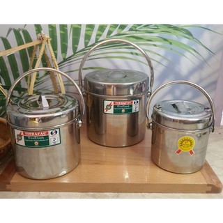 Camen cháo 1 ngăn inox cao cấp tithafac có 3 size 10cm,12cm,14cm