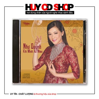 Đĩa cd như quỳnh khi mình xa nhau nhạc vàng trữ tình bolero đĩa lòng trắng huy cd shop