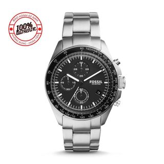 Đồng Hồ Nam Fossil Chronograph 6 Kim CH3026 Silver 42mm