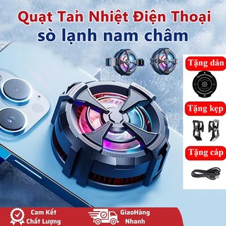  Sò lạnh Quạt Tản Nhiệt điện thoại Magsafe Bán Dẫn Đóng Băng Từ Kẹp Sau Quạt tản nhiệt sò lạnh cho Ipad ip Android 