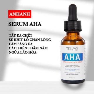 Tinh Chất serum AHA Tẩy Tế Bào Chết, Thu Nhỏ Lỗ Chân Lông, Làm Sáng Da  ANHANH  30ml