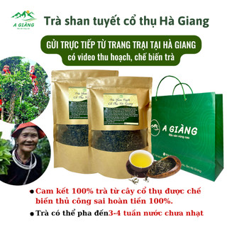 Trà shan tuyết cổ thụ Hà Giang, trà shan tuyết cổ thụ Hà Giang gói 500gr