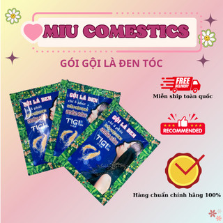 Gói gội đen tóc, gội đen nhâm sâm, phủ bạc, phủ màu tóc