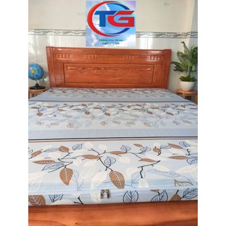 Áo bọc 2 mặt nệm có khóa kéo (Thun 3D Hàn Quốc)