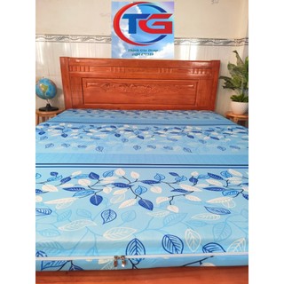 Áo bọc 2 mặt nệm có khóa kéo (Thun 3D Hàn Quốc)