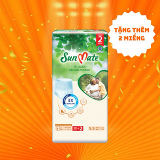 Tã quần Sunmate M18+2,L14+2, L16+2, XL 14+2