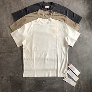 Áo thun cộc tay Zoewatson Basic B0521 BuiVintage, vải cotton cao cấp bo cổ ôm sát.