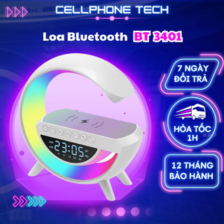 Loa Bluetooth Chữ G Led RGB,  REMI OFFICIAL Sạc Nhanh Không Dây,Đèn Nháy Theo Nhạc,Thiết Kế Sang Trọng